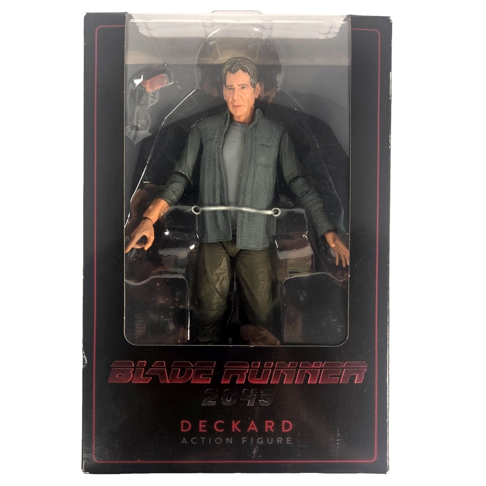 NECA Blade Runner 2049 Deckard 7 Inch Action Figure Harrison Ford New